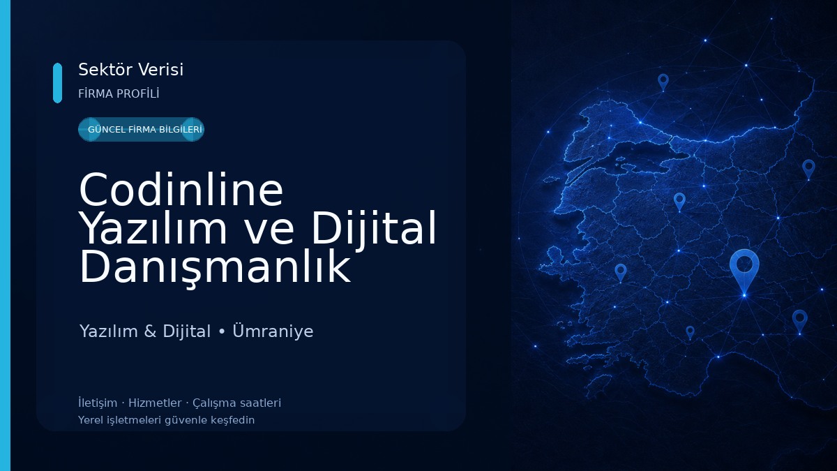 Codinline Yazılım ve Dijital Danışmanlık Hizmetleri Yazılım & Dijital