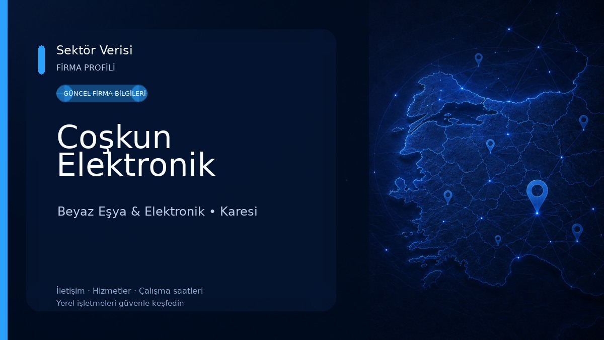 Coşkun Elektronik Beyaz Eşya & Elektronik