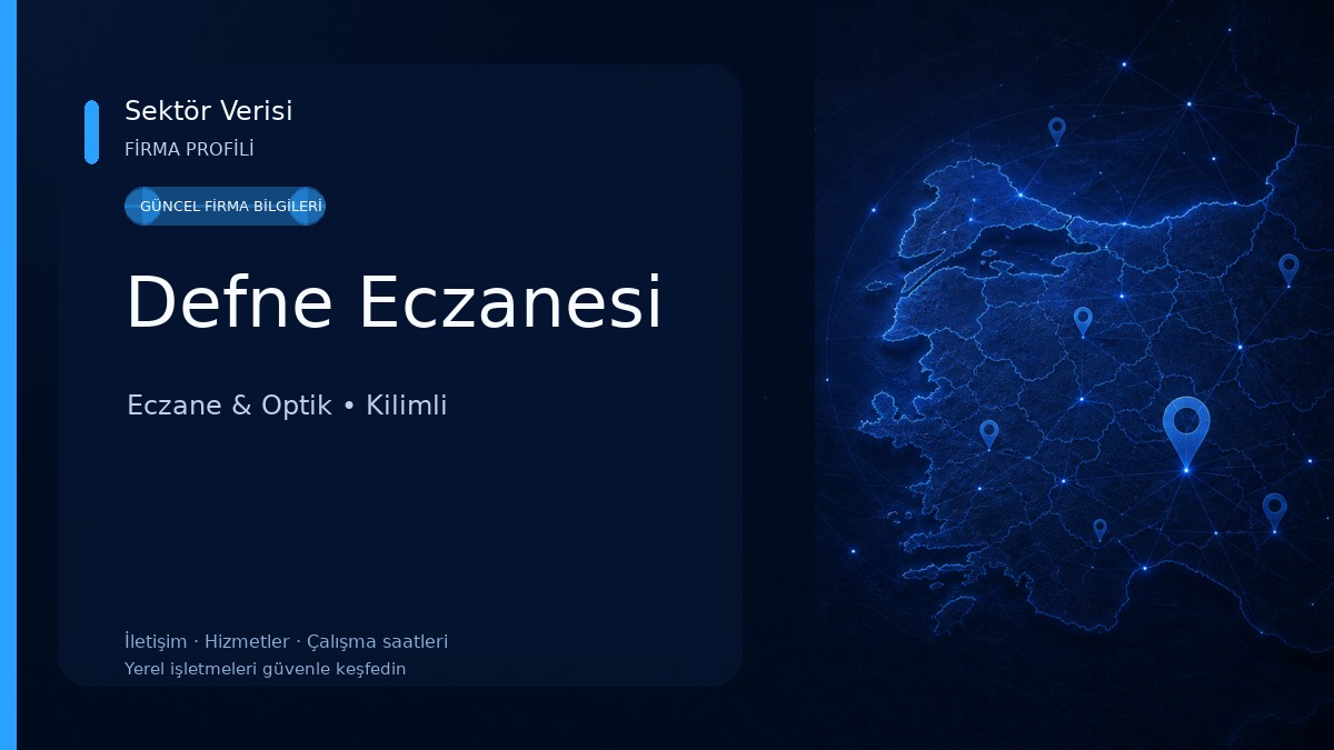 Defne Eczanesi Eczane & Optik