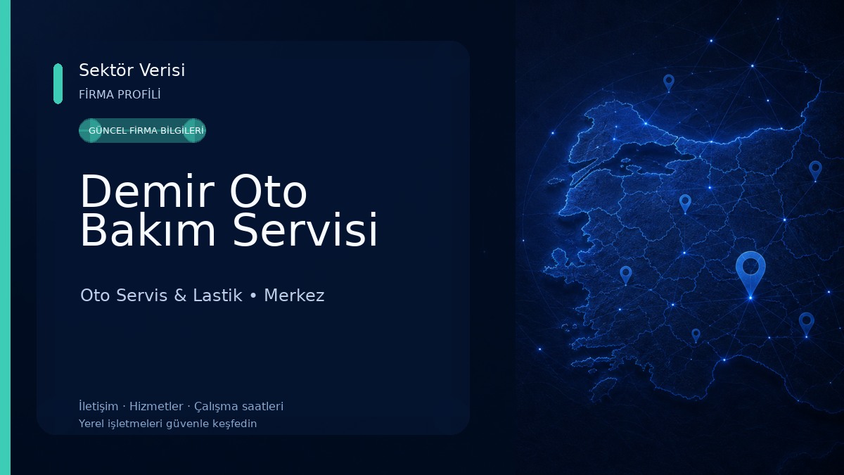 Demir Oto Bakım Servisi Oto Servis & Lastik