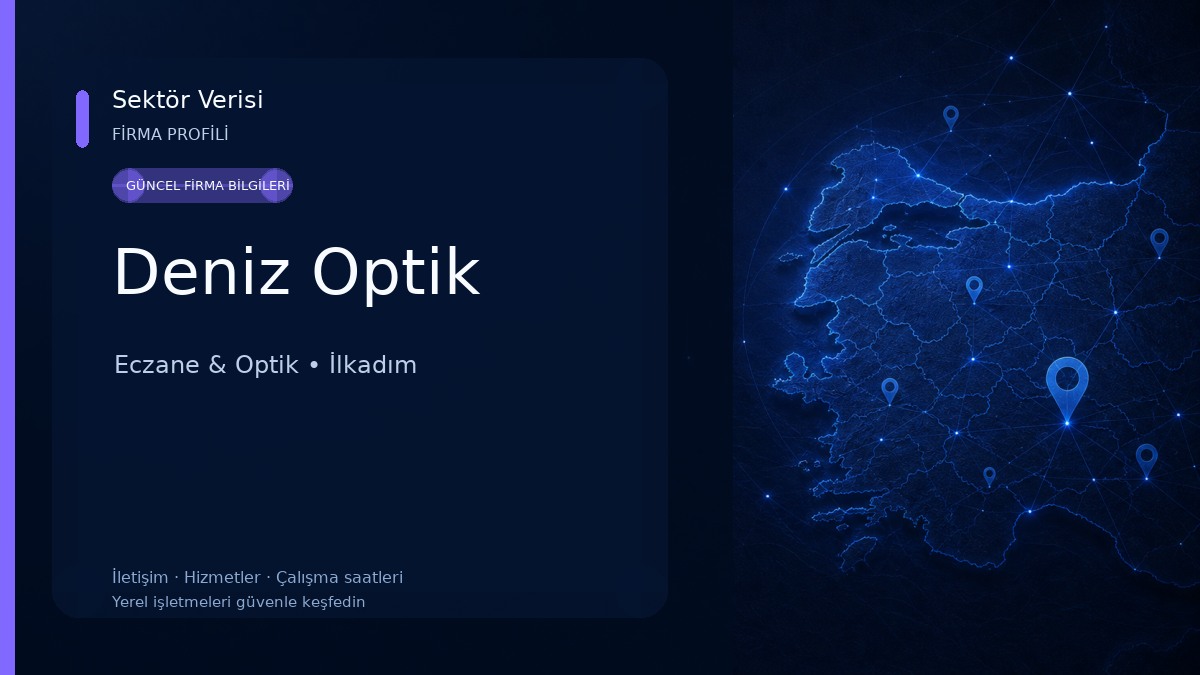 Deniz Optik Eczane & Optik