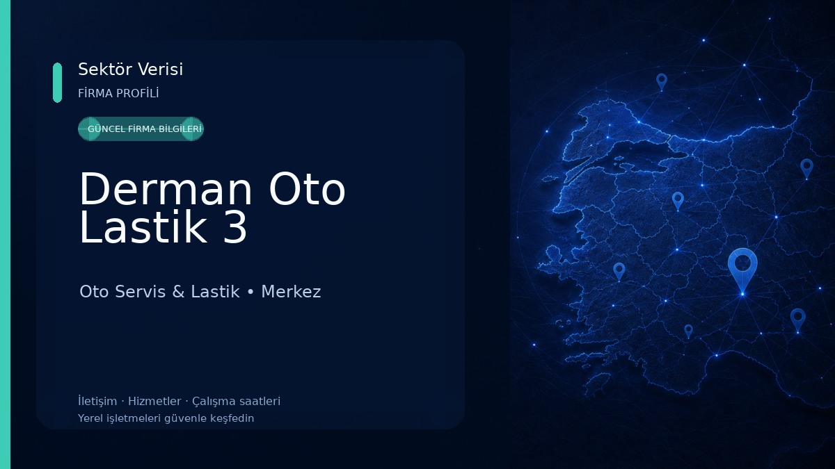 Derman Oto Lastik 3 Oto Servis & Lastik