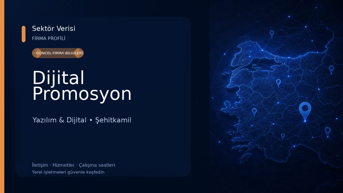 Dijital Promosyon Yazılım & Dijital
