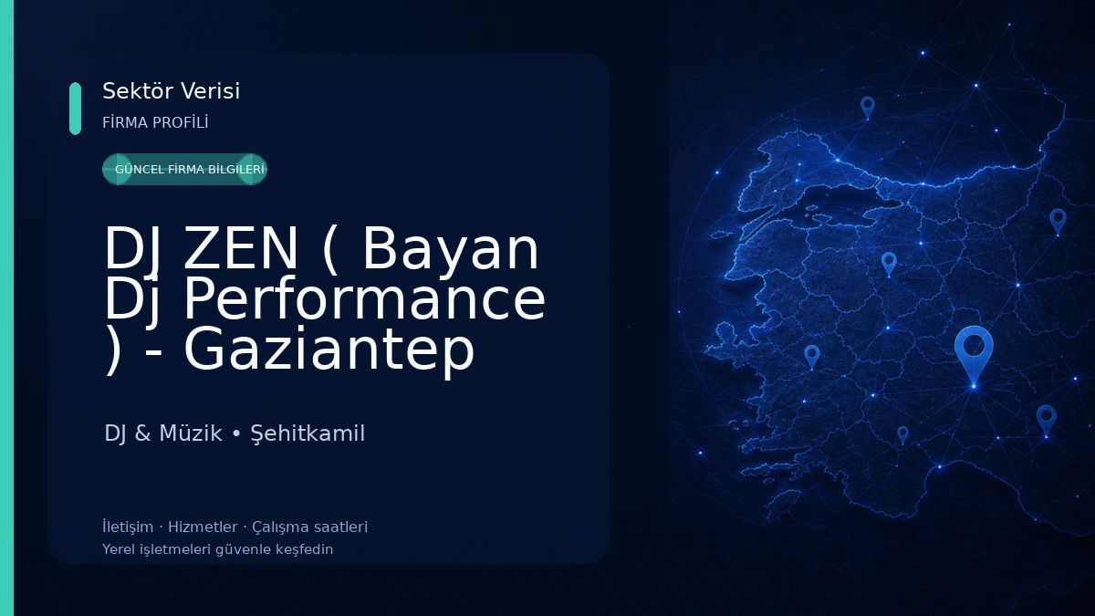 DJ ZEN ( Bayan Dj Performance ) - Gaziantep DJ & Müzik