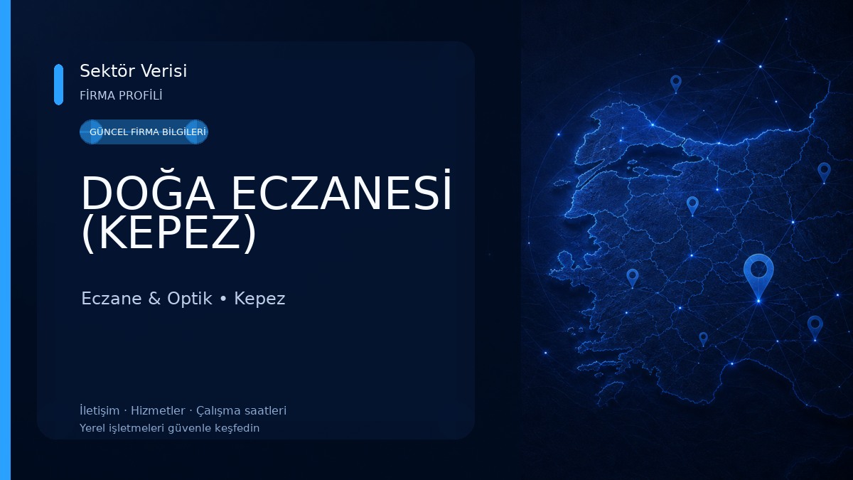 DOĞA ECZANESİ (KEPEZ) Eczane & Optik