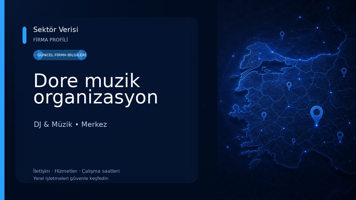 Dore muzik organizasyon DJ & Müzik