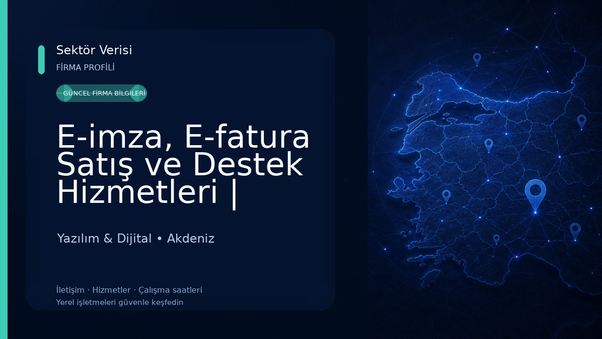 E-imza, E-fatura Satış ve Destek Hizmetleri | FOCUS E-DÖNÜSÜM HİZ.YAZ.SAN.VE TİC.LTD.ŞTİ. Yazılım & Dijital