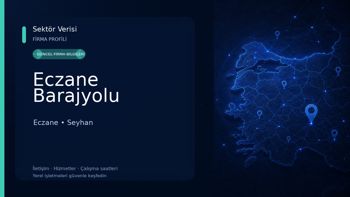 Eczane Barajyolu Eczane