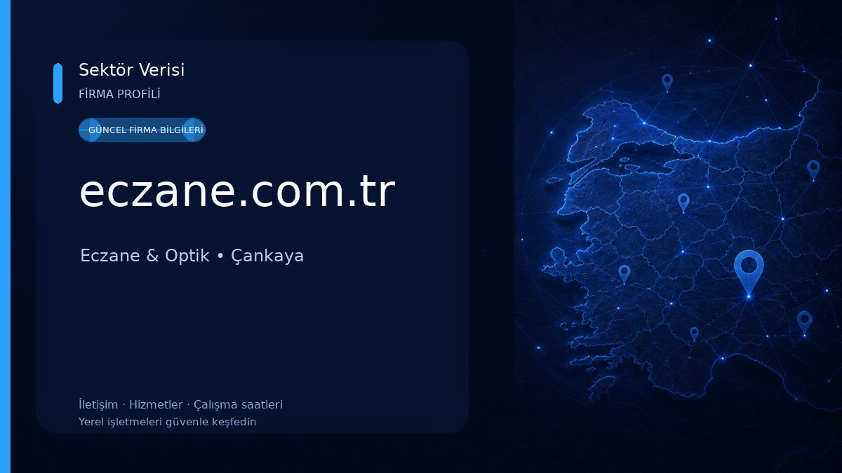 eczane.com.tr Eczane & Optik