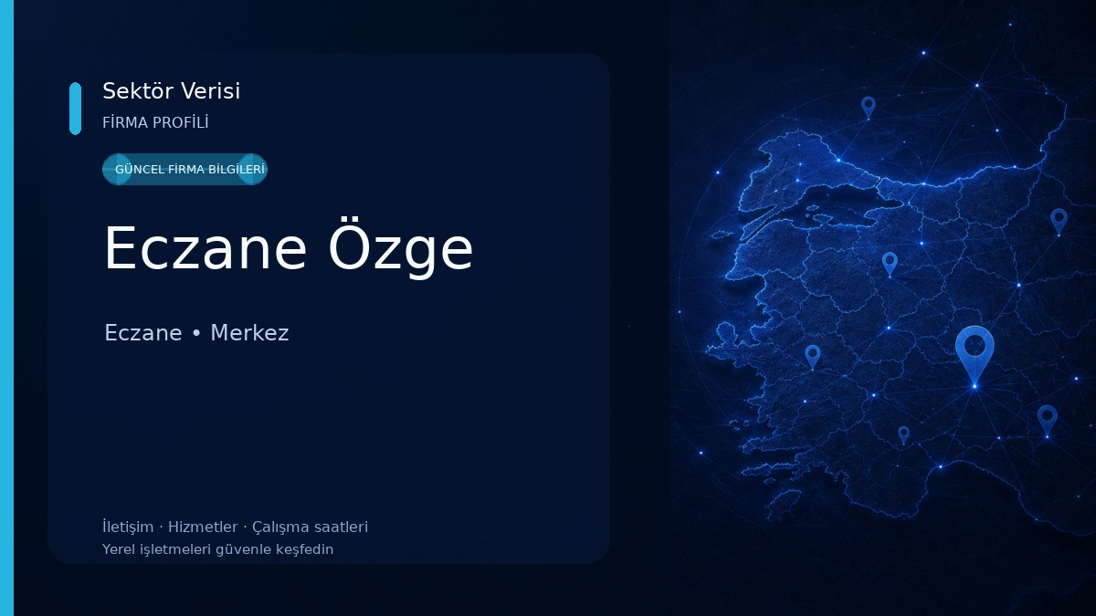 Eczane Özge Eczane