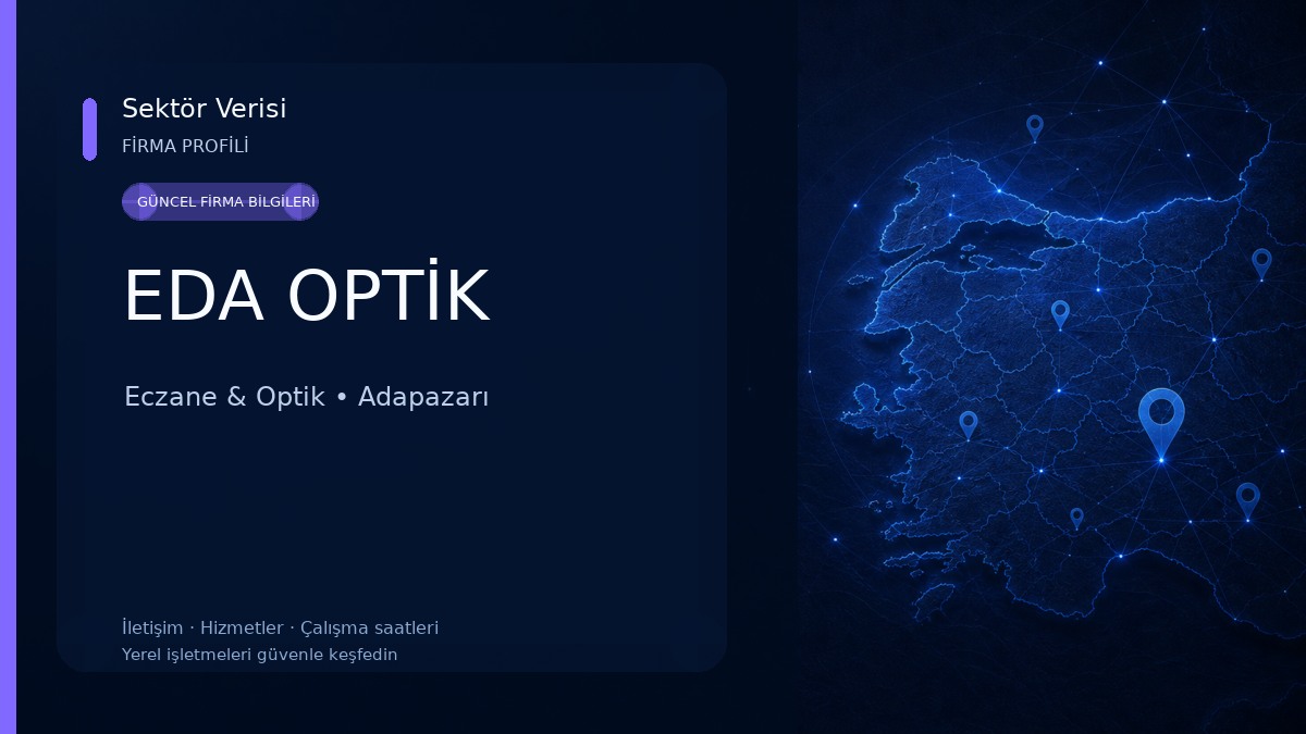 EDA OPTİK Eczane & Optik