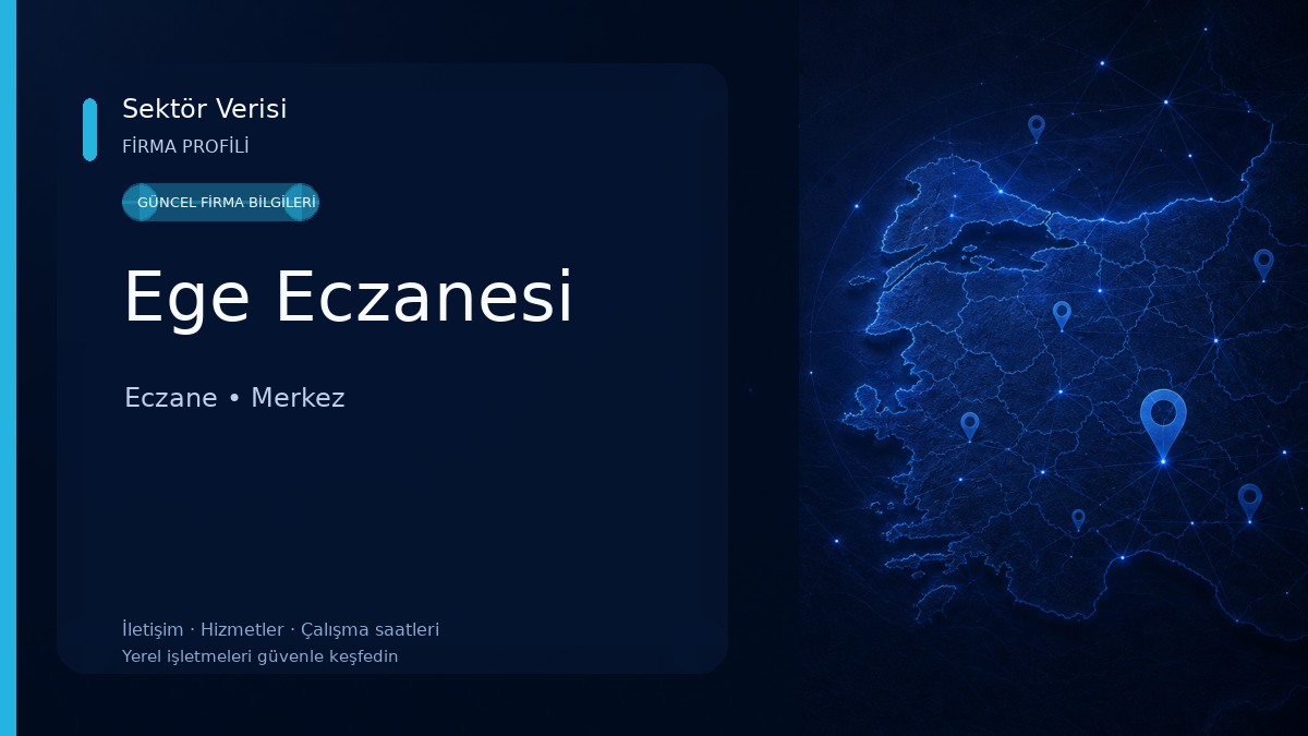 Ege Eczanesi Eczane
