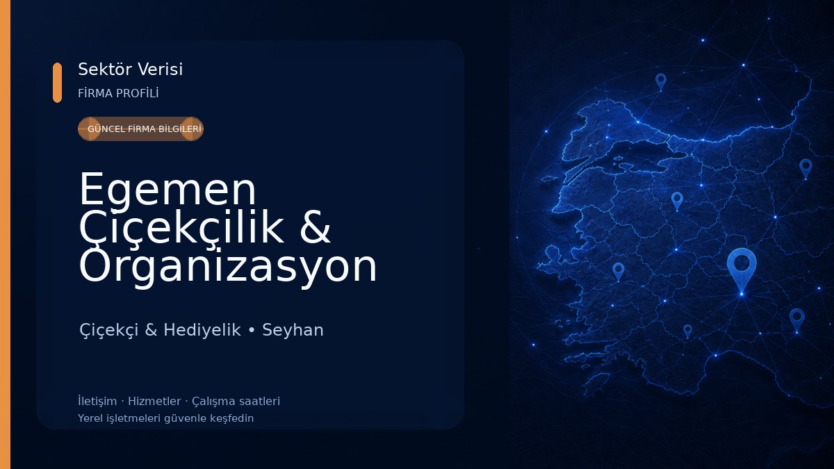 Egemen Çiçekçilik & Organizasyon