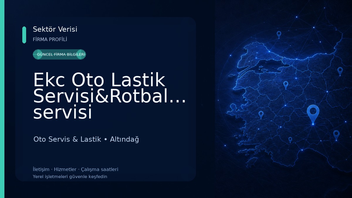 Ekc Oto Lastik Servisi&Rotbalans servisi Oto Servis & Lastik