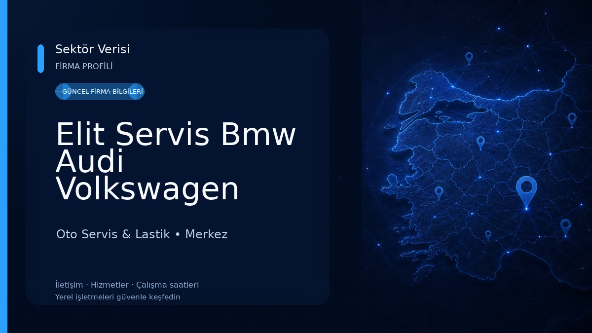 Elit Servis Bmw Audi Volkswagen Seat Skoda Porsche Range Rover Mini Cooper Servisi DSG OTOMATİK ŞANZIMAN OTO TAMİRİ NİĞDE Oto Servis & Lastik