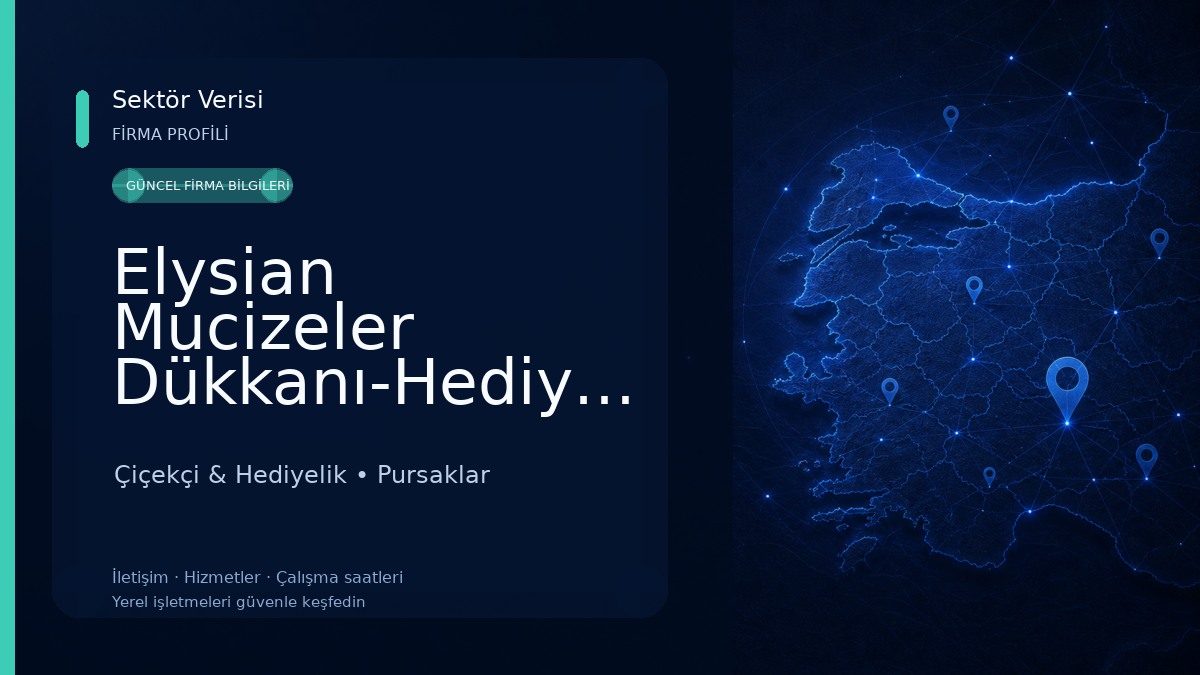 Elysian Mucizeler Dükkanı-Hediyelik Çiçekçi & Hediyelik