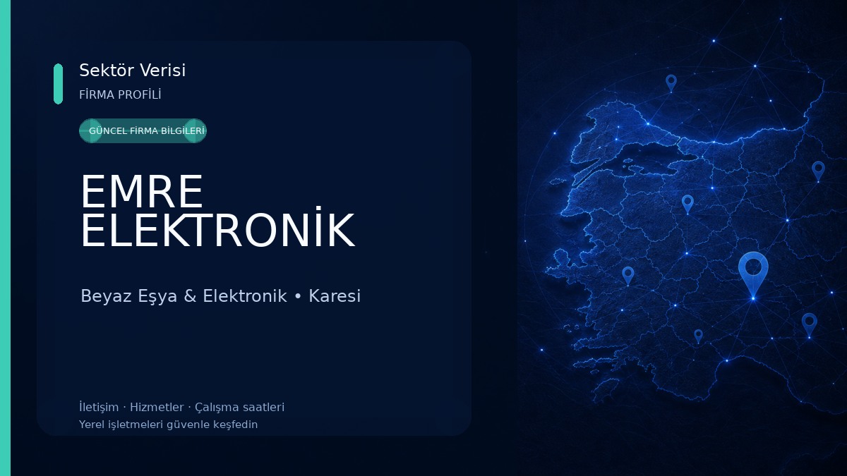 EMRE ELEKTRONİK Beyaz Eşya & Elektronik