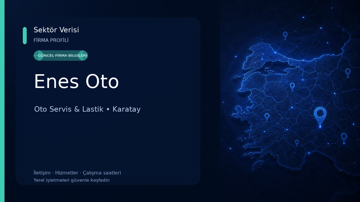 Enes Oto Oto Servis & Lastik