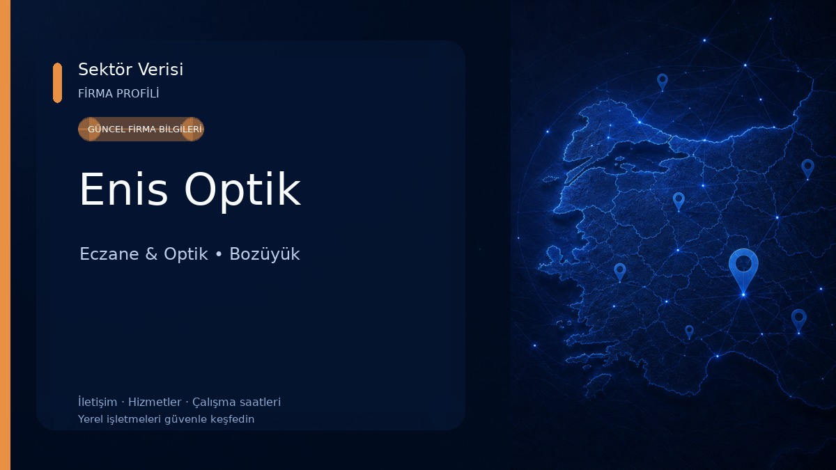 Enis Optik Eczane & Optik