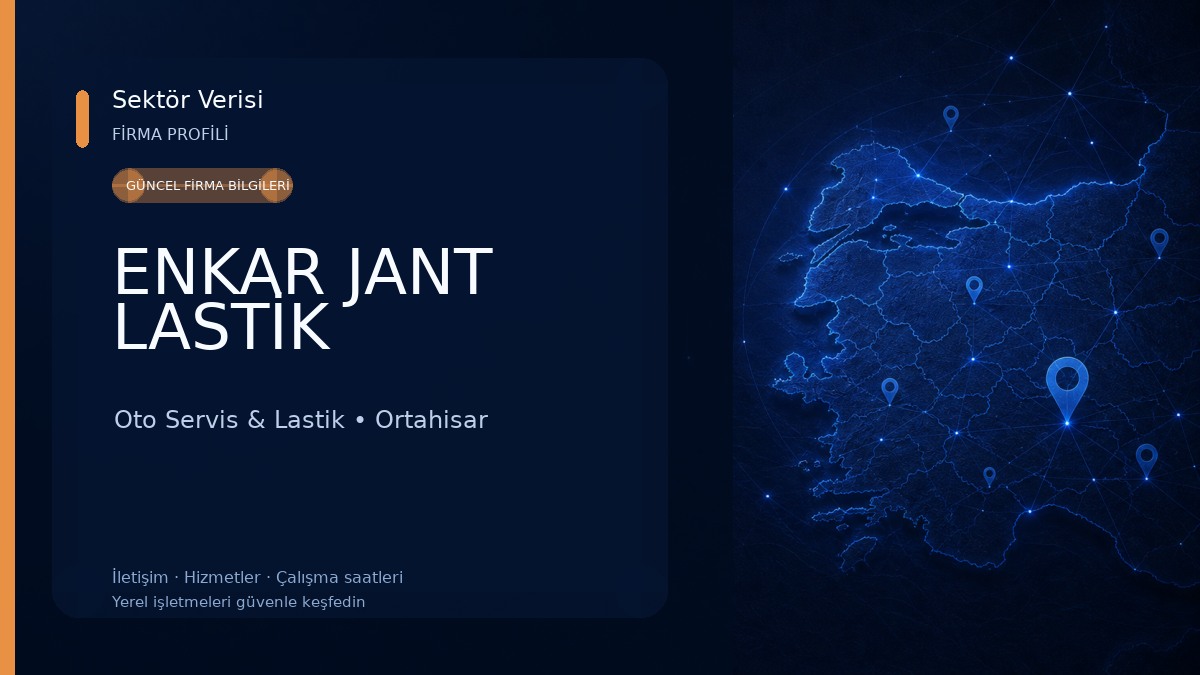 ENKAR JANT LASTİK Oto Servis & Lastik