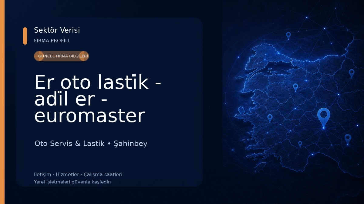 Er oto lasti̇k - adi̇l er - euromaster Oto Servis & Lastik
