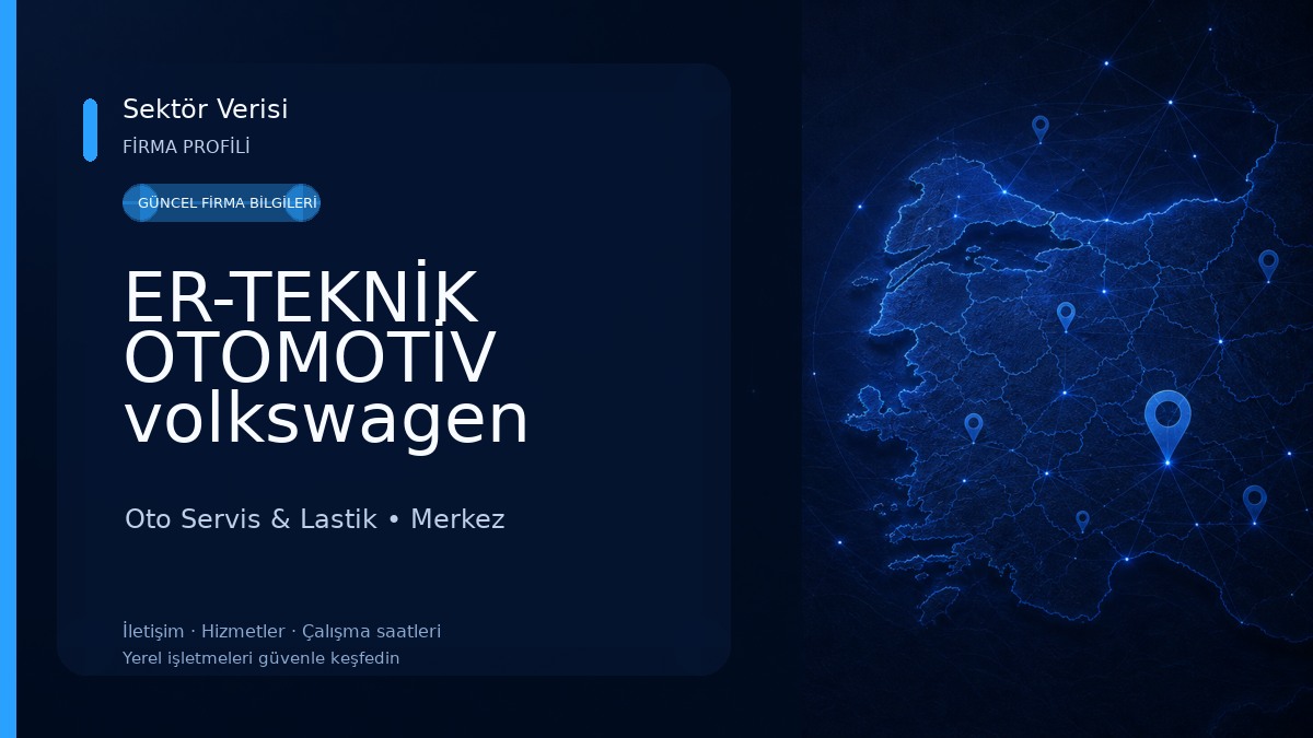 ER-TEKNİK OTOMOTİV volkswagen audi seat skoda opel Chevrolet ALMAN GRUP Oto Servis & Lastik