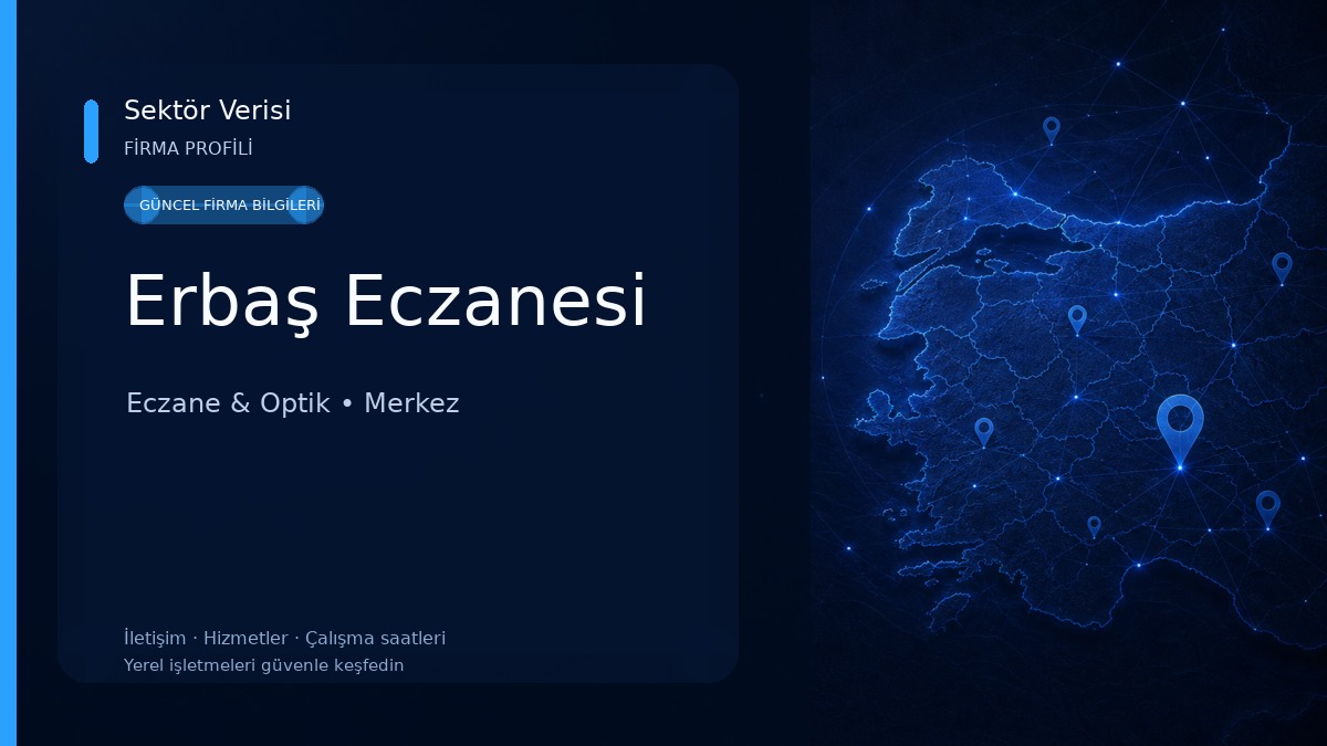 Erbaş Eczanesi Eczane & Optik