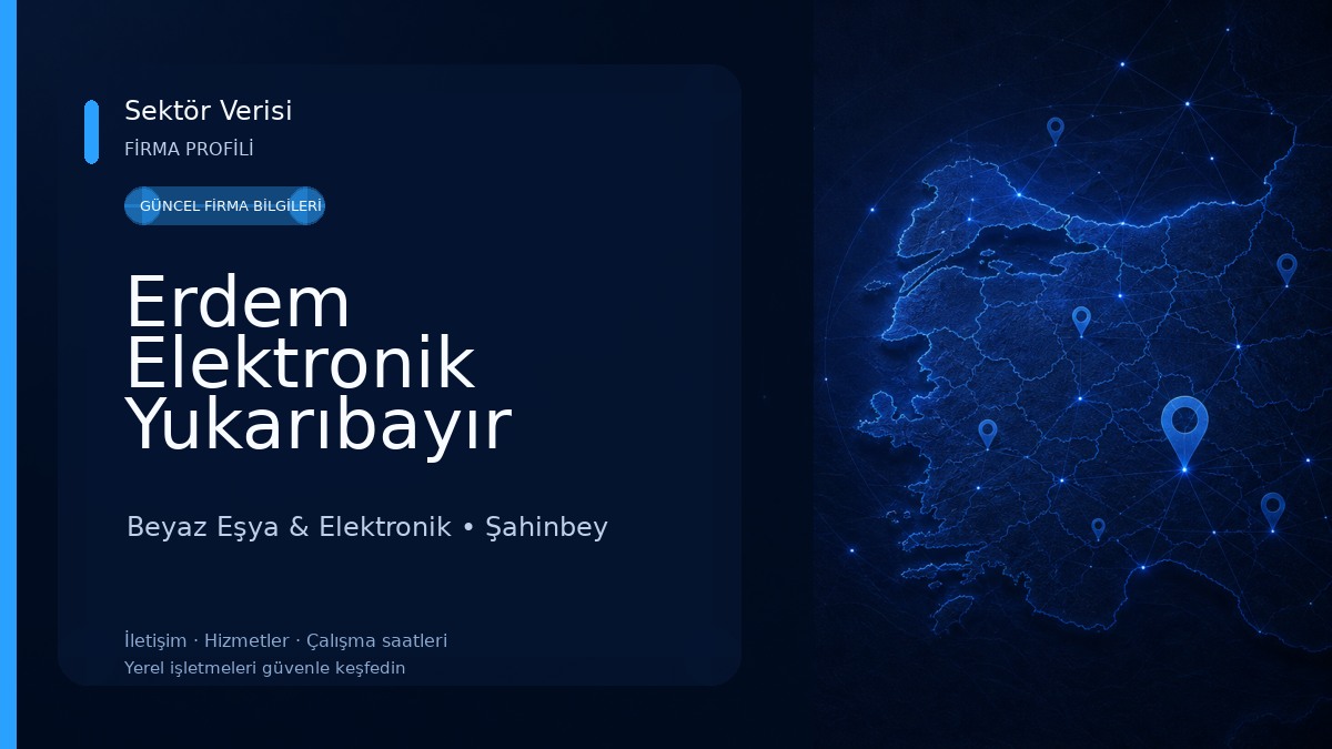 Erdem Elektronik Yukarıbayır Beyaz Eşya & Elektronik