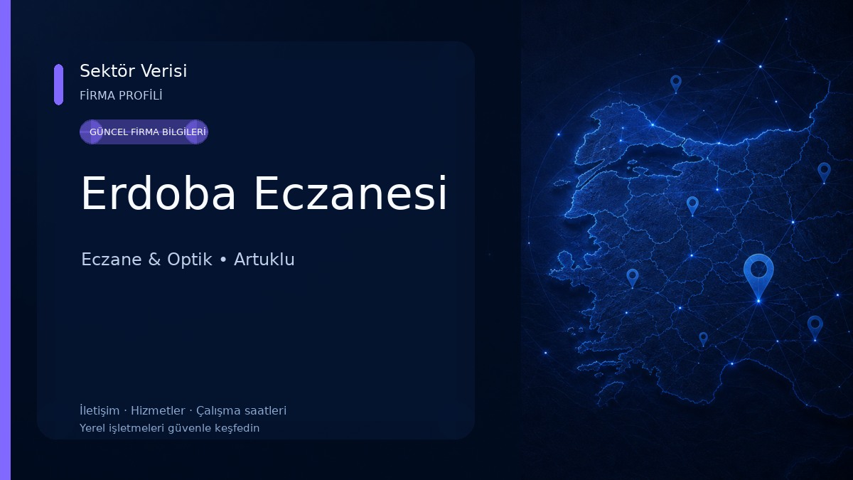 Erdoba Eczanesi Eczane & Optik