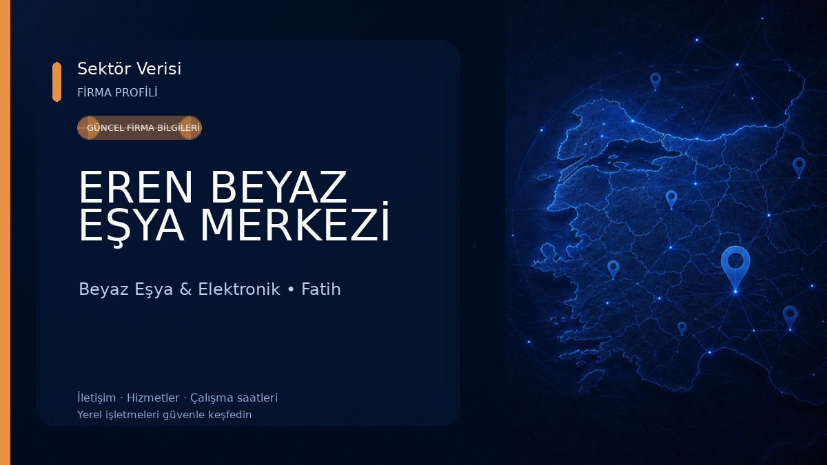 EREN BEYAZ EŞYA MERKEZİ Beyaz Eşya & Elektronik