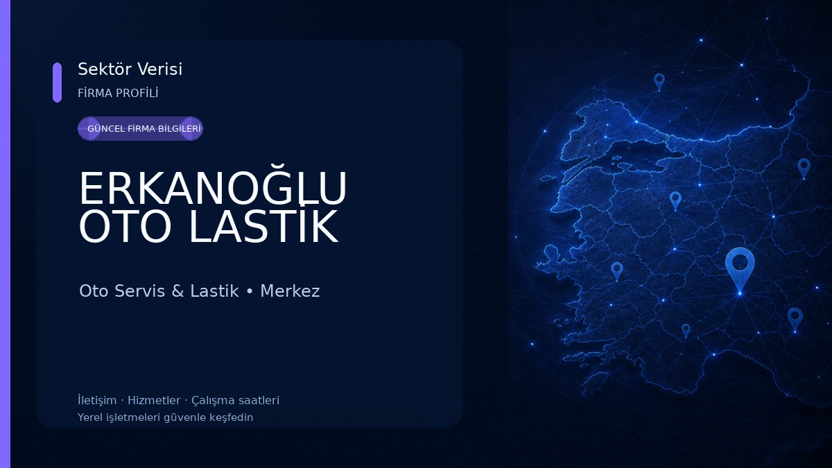 ERKANOĞLU OTO LASTİK Oto Servis & Lastik