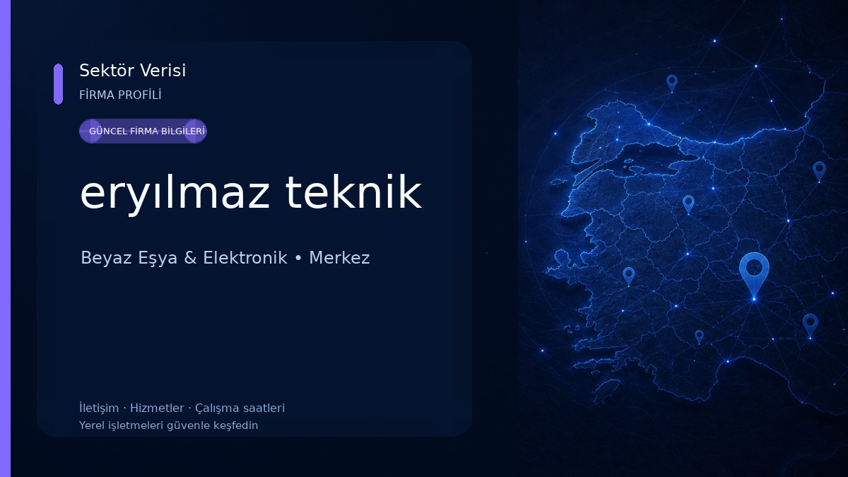 eryılmaz teknik Beyaz Eşya & Elektronik