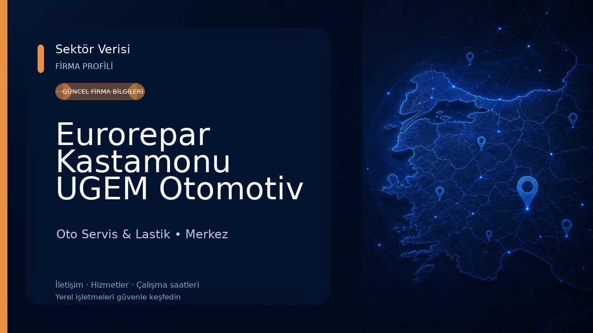 Eurorepar Kastamonu UGEM Otomotiv Oto Servis & Lastik
