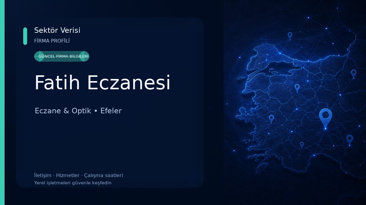 Fatih Eczanesi Eczane & Optik