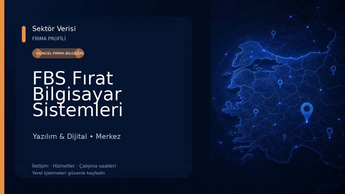 FBS Fırat Bilgisayar Sistemleri Yazılım & Dijital
