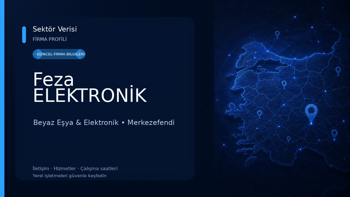 Feza ELEKTRONİK Beyaz Eşya & Elektronik
