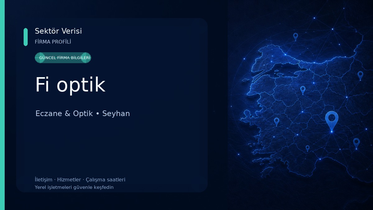 Fi optik Eczane & Optik