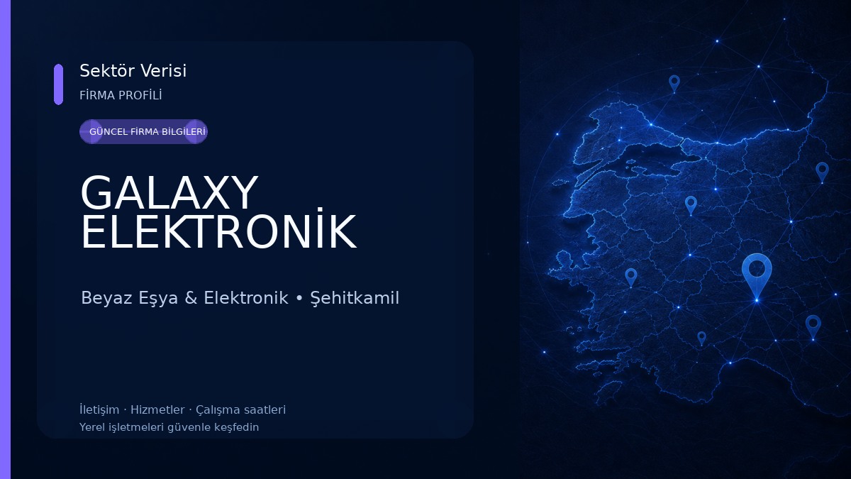 GALAXY ELEKTRONİK Beyaz Eşya & Elektronik
