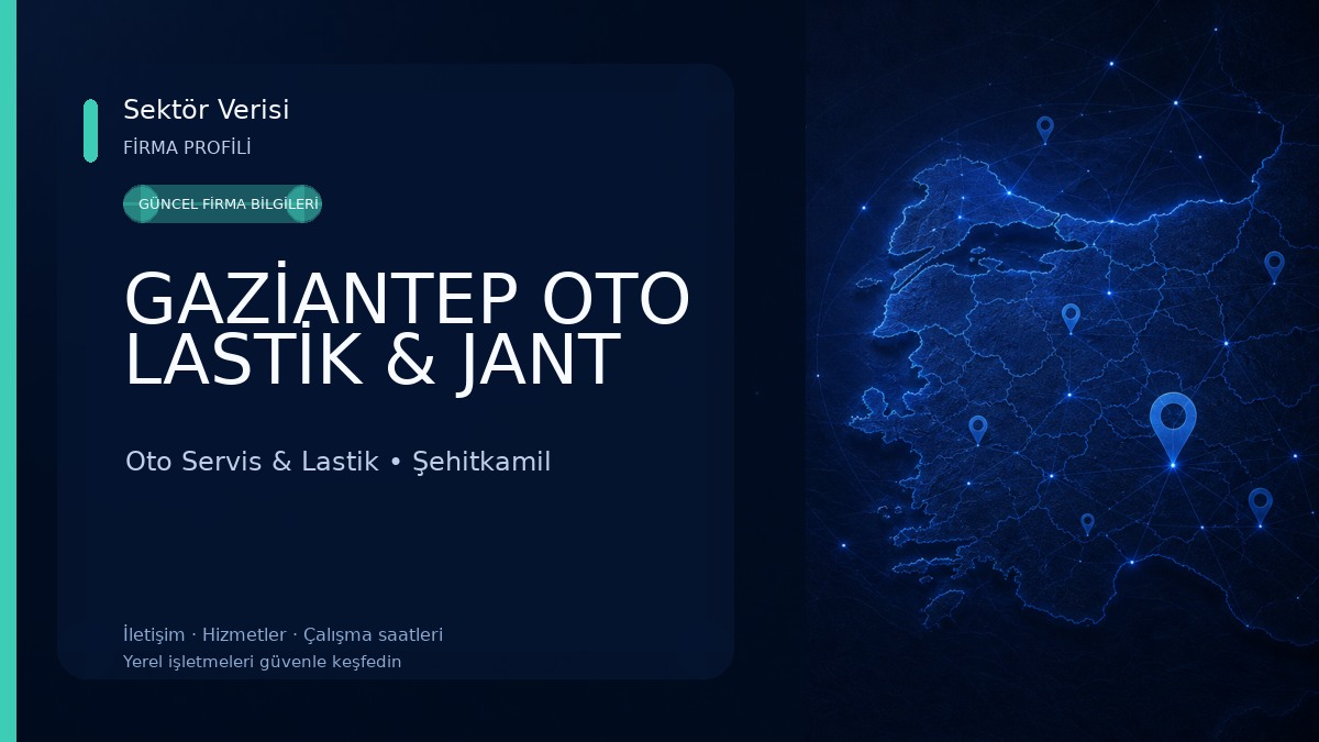 GAZİANTEP OTO LASTİK & JANT Oto Servis & Lastik