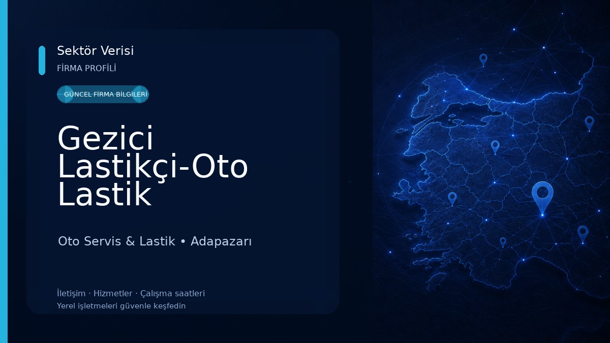 Gezici Lastikçi-Oto Lastik Oto Servis & Lastik