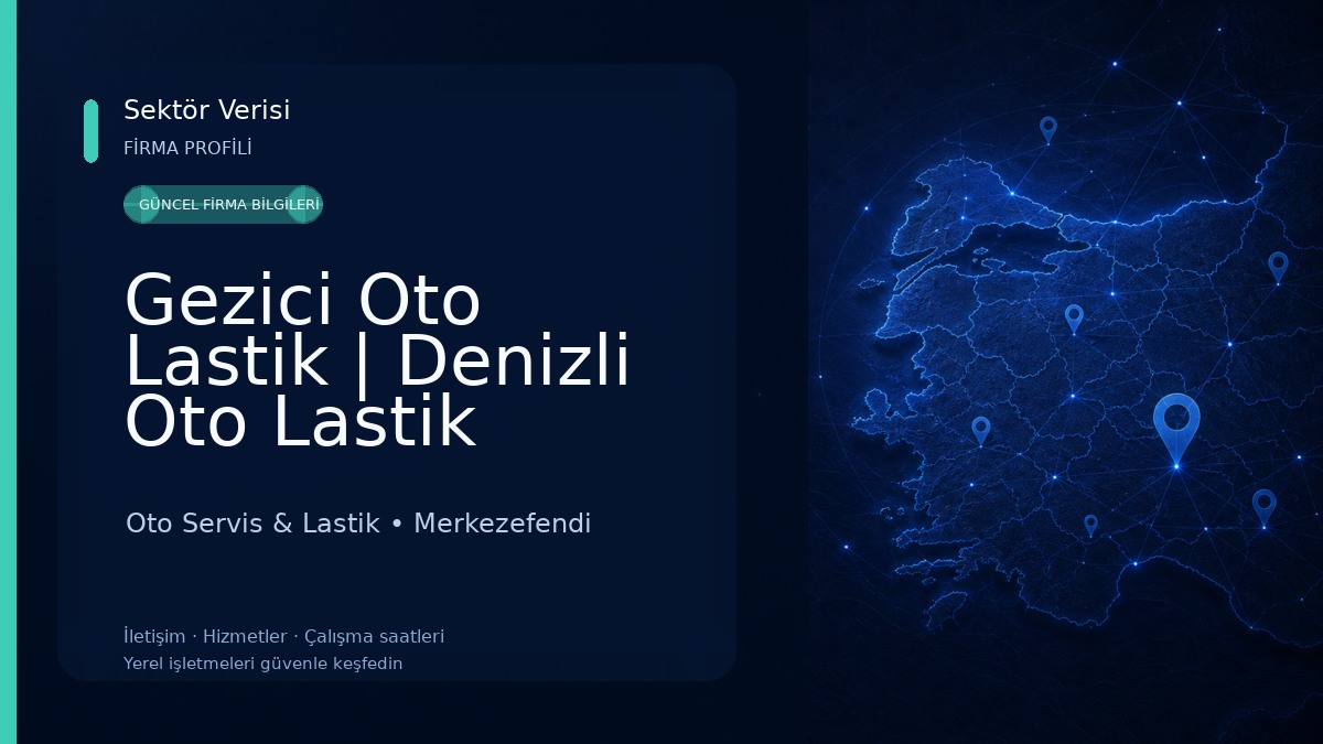 Gezici Oto Lastik | Denizli Oto Lastik Tamiricisi | Yol Yardım Oto Servis & Lastik