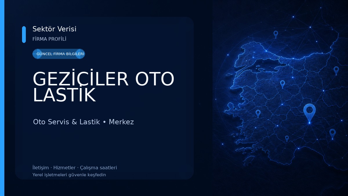GEZİCİLER OTO LASTİK Oto Servis & Lastik