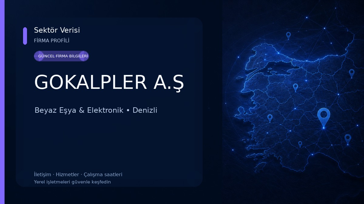 GOKALPLER A.Ş Beyaz Eşya & Elektronik