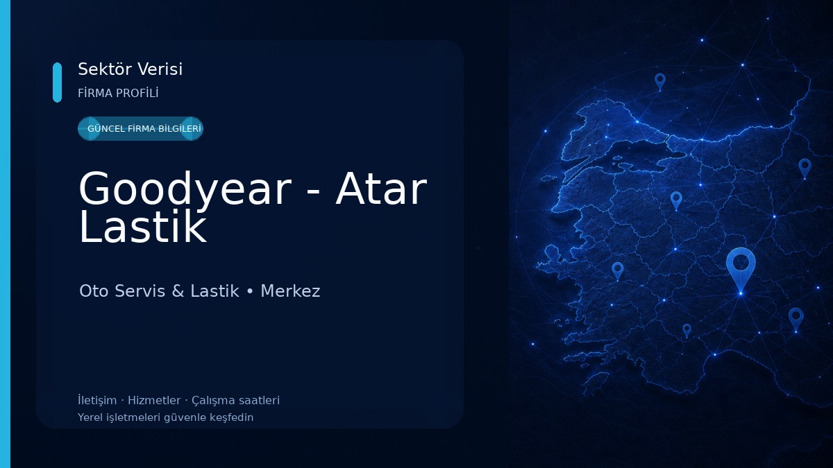 Goodyear - Atar Lastik Oto Servis & Lastik