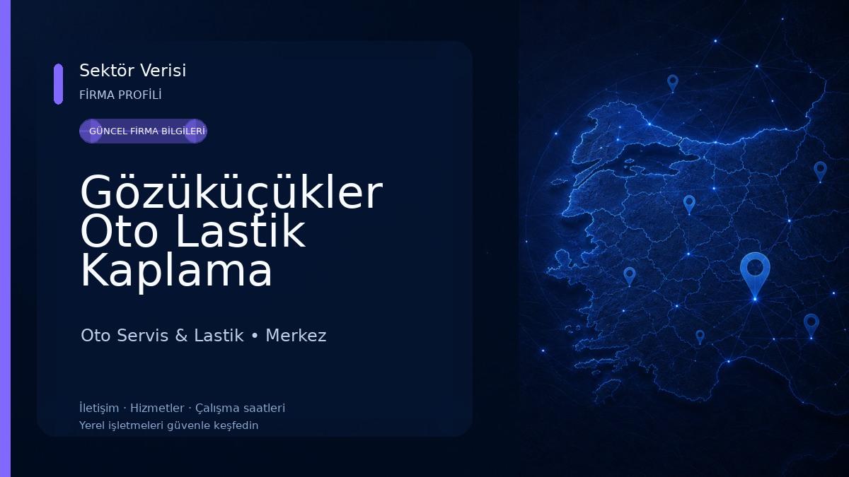 Gözüküçükler Oto Lastik Kaplama Oto Servis & Lastik