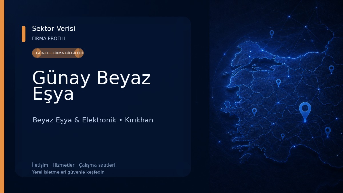 Günay Beyaz Eşya Beyaz Eşya & Elektronik