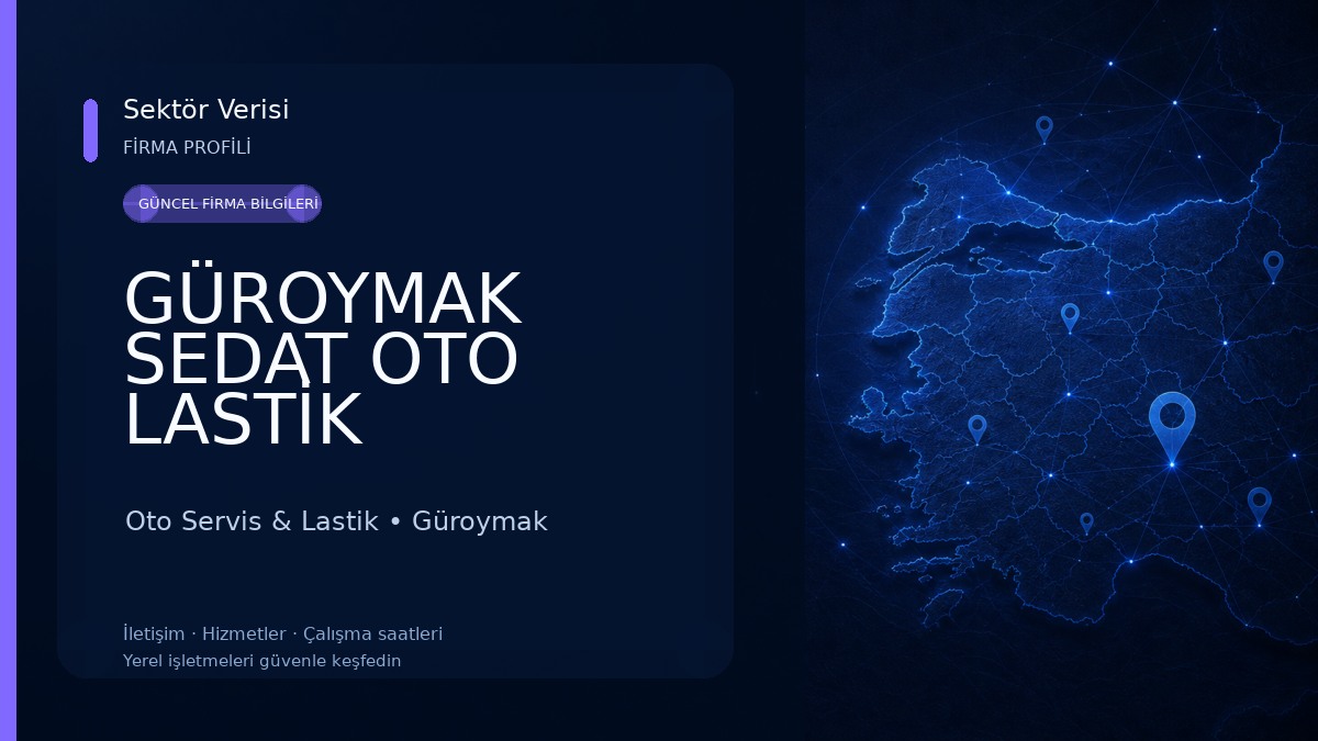 GÜROYMAK SEDAT OTO LASTİK Oto Servis & Lastik