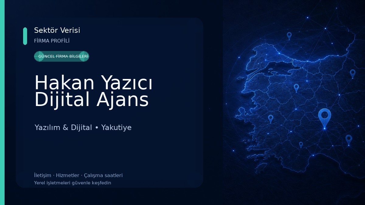Hakan Yazıcı Dijital Ajans Yazılım & Dijital