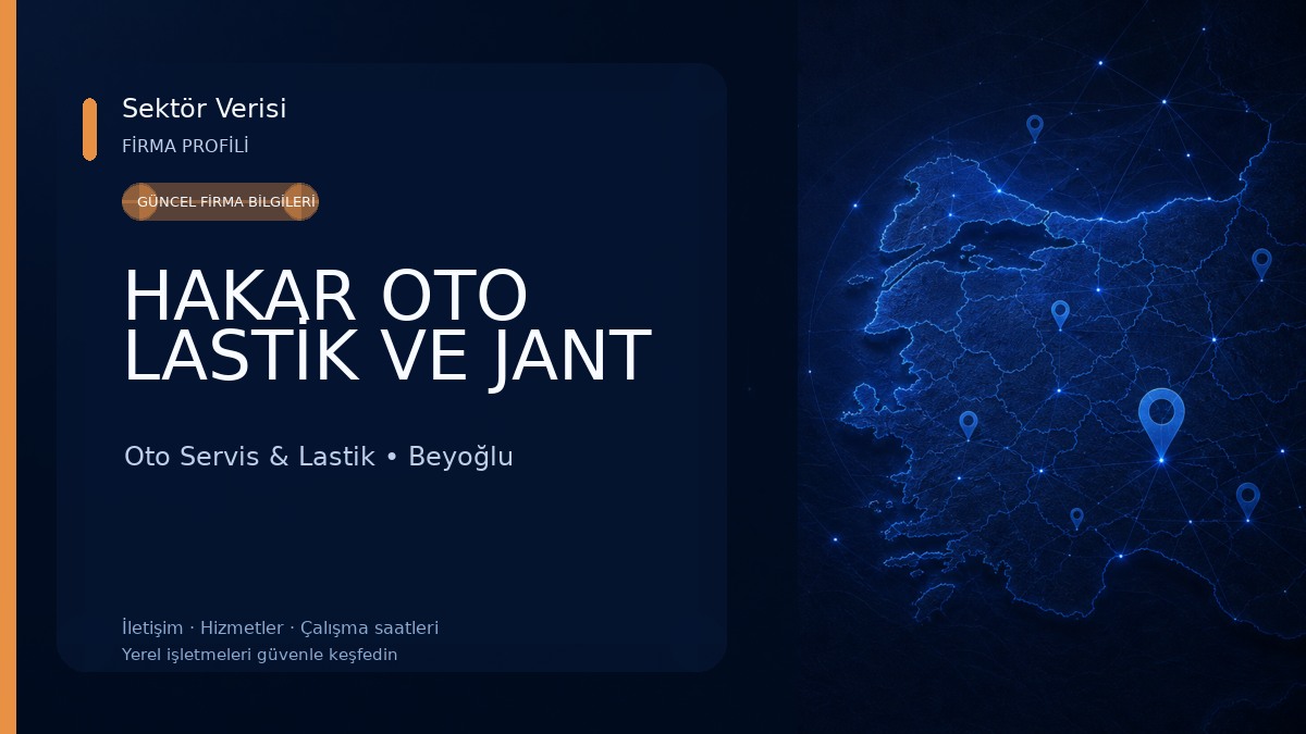 HAKAR OTO LASTİK VE JANT Oto Servis & Lastik