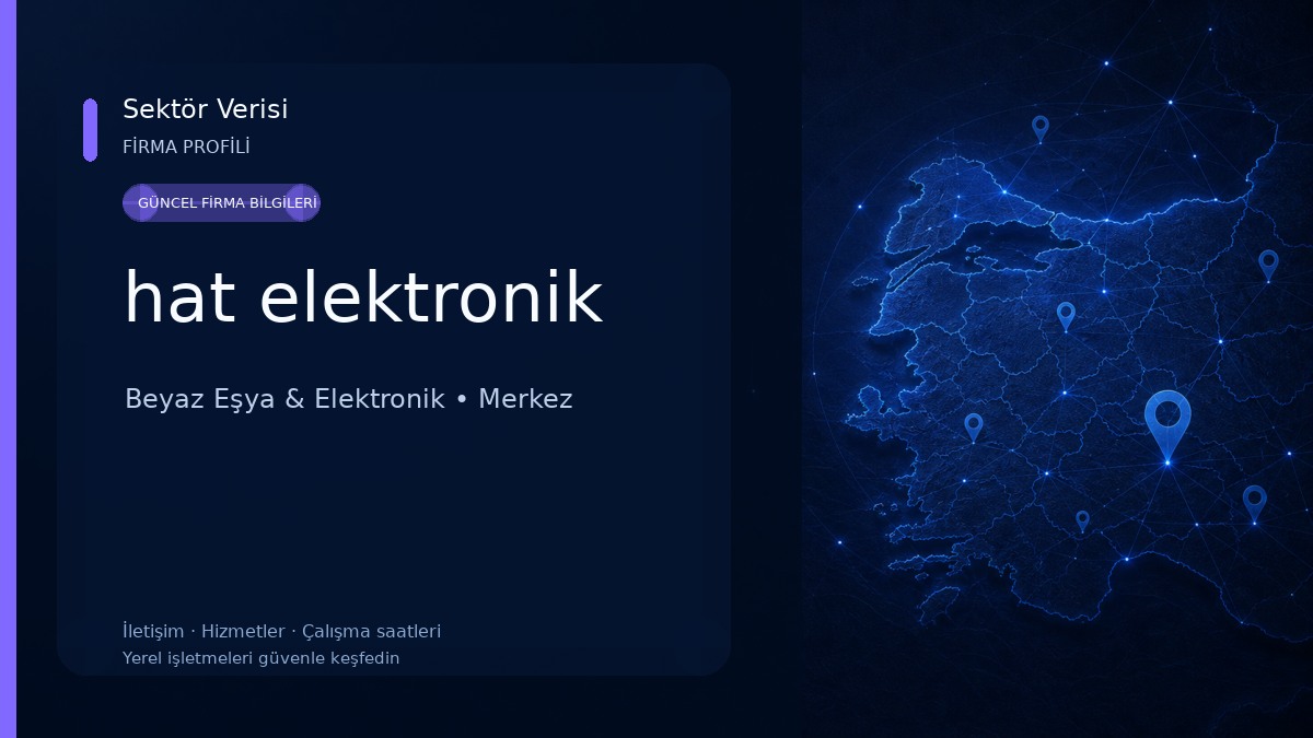 hat elektronik 